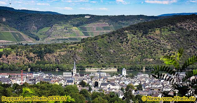 Wandern ohne Gepck bei Boppard am Rhein