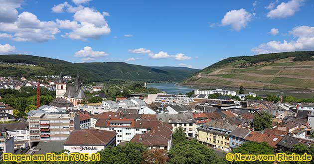 Wandern ohne Gepck bei Bingen und Ruedesheim am Rhein